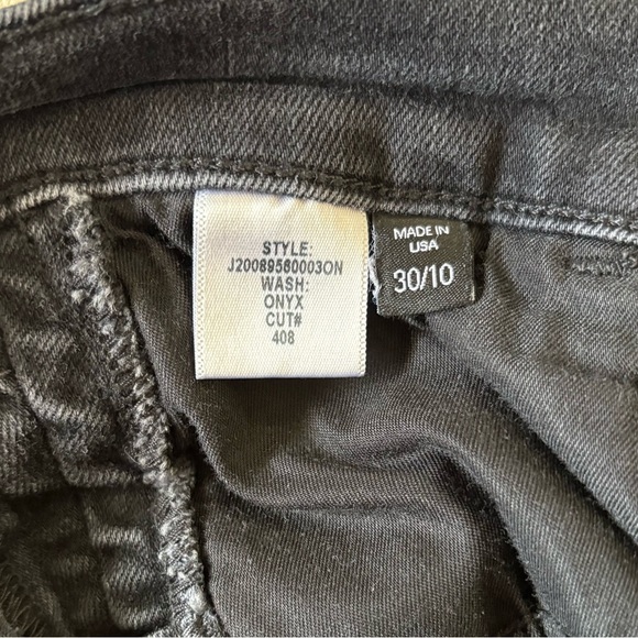 Veronica Beard Carolyn Baby Boot High Rise Black Crop Jeans Womens Size 30/10 - Picture 8 of 10